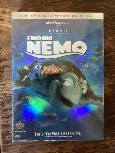 New Sealed Disney Finding Nemo Dvd Disc Sealed Kid Movie Collectors