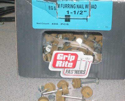 As a construction company, crg does substantial our initiative started based on experience obtained during our work as masons for more than 15 years. Furring Nails For Stucco - Nail Ftempo
