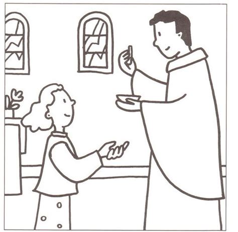Print off coloring pages featuring girls and boys practicing reconciliation and acts of contrition, or those of adults giving confession. Sacrament Of Reconciliation Coloring Pages Coloring Pages
