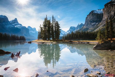 Moraine Lake Reflections Banff National Park Canada Royalty Free