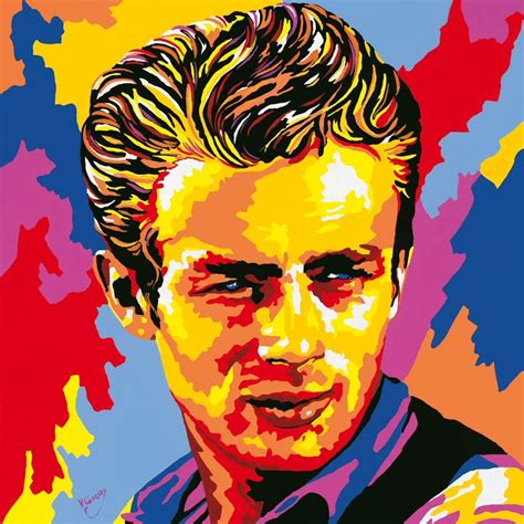 James Dean Poster James Dean Vintage Poster Photos Art Print Andy