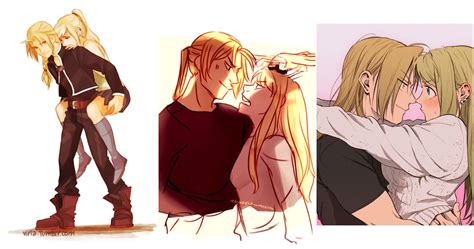 Fullmetal Alchemist Pieces Of Ed Winry Fan Art That Are Too Adorable