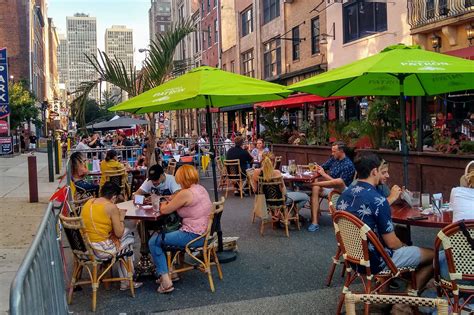 Old City Closes The Street To Cars To Make Room For Outdoor Dining In