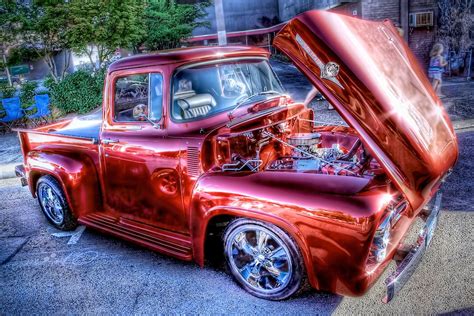 Candy Apple Ford The Best Paint Job In The Show In My Opin