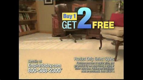 Empire Today Tv Commercial Buy 1 Get 2 Ispottv