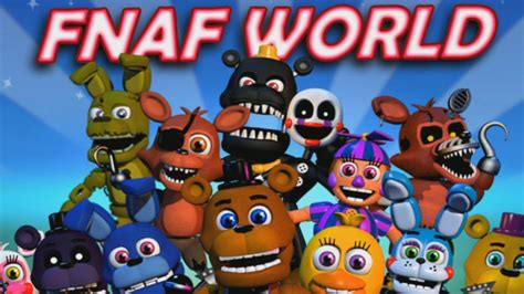 Fnaf World Wallpapers Wallpaper Cave