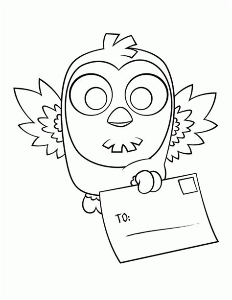Cute Owl Coloring Pages Coloring Home