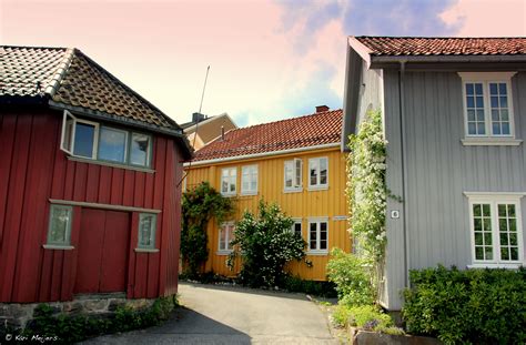 Drøbak City ~ Beautiful Norway Heritage Houses In This Moment