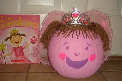 pinkalicious pumpkin for school book project fall halloween decor diy halloween decorations