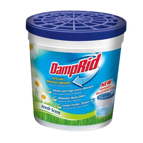Damprid 105 Oz Fresh Scent Refillable Moisture Absorber Fg01fs The