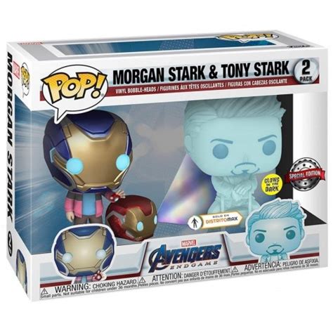 Funko Pop Morgan Stark And Tony Stark Avengers Endgame 0