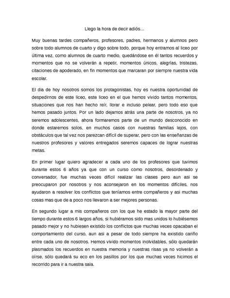 Estudiantes de espanol en los niveles no universitarios y a todos los hispanohablantes de n. Discurso Motivacional Ejemplo - Imagens e detalhes