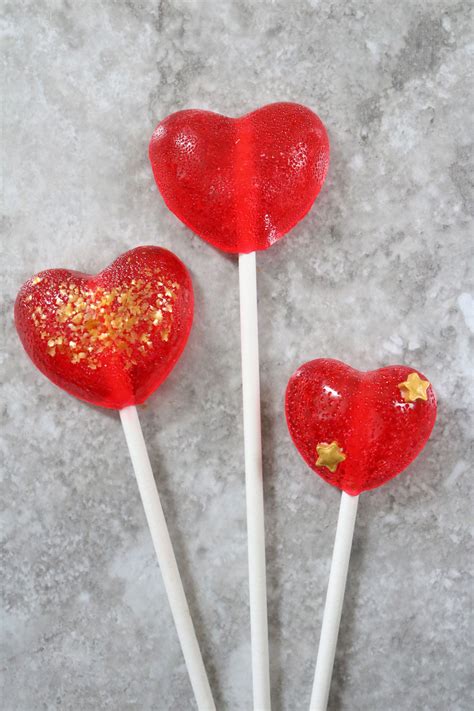 Ehow Red Hot Cinnamon Heart Lollipop Diy
