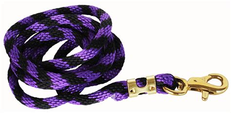 10 Ft Horse Nylon Heavy Duty Lead Rope Brass Hardware 60544