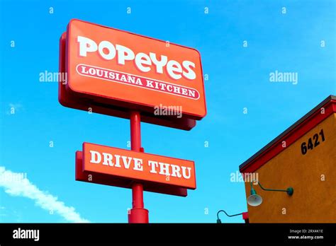 Los Angeles California Popeyes Louisiana Kitchen American