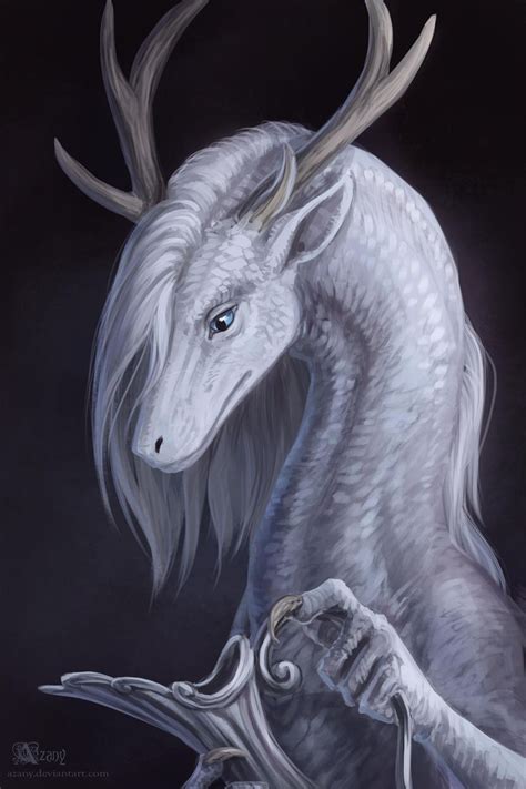 White Dragon By Azany On Deviantart In 2020 White Dragon