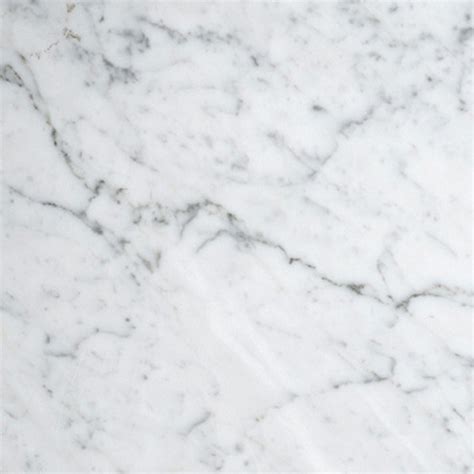 Bianco Carrara 18x18 Honed Marble Tile