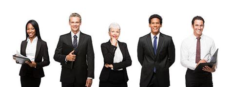 5 Business People In Studio Stock Photos Pictures And Royalty Free