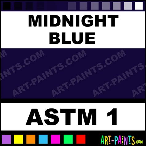 Midnight Blue Background Acrylic Paints Astm 1 Midnight Blue Paint