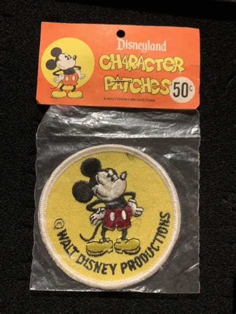 Vintage Walt Disney World Disneyland Mickey Mouse Character 3 Yellow
