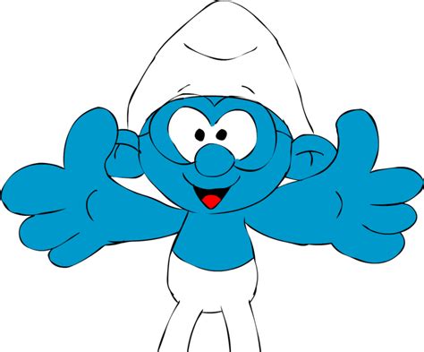 Brainy Smurf PNG Image | Brainy, Smurfs, Png images