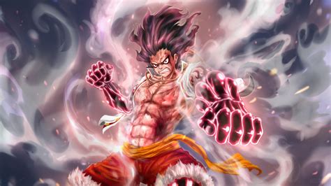 Monkey D Luffy Gear 5 Wallpaper Giant Transformationover The Year S