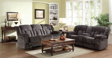 Laurelton Doble Glider Reclining Loveseat With Center Console From