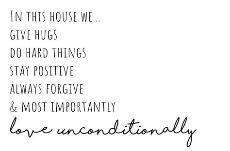 Trinx In This Home We Love Unconditionally Wrapped Canvas Print Wayfair