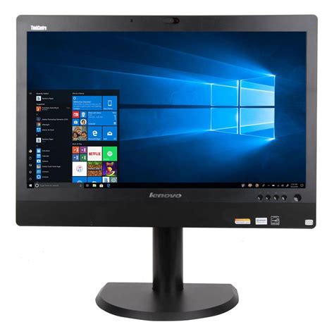 Clean up your space with these neat, powerful machines. Lenovo ThinkCentre M92z 23" All-in-One Desktop Computer ...