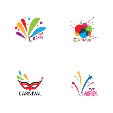 Carnival Icon And Symbol Vector Template 3270956 Vector Art At Vecteezy