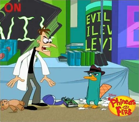 Evil Phineas And Ferb Perry The Platypus Evil