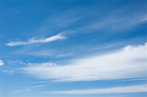 Free Stock Photo Of Blue Sky Clouds Wispy