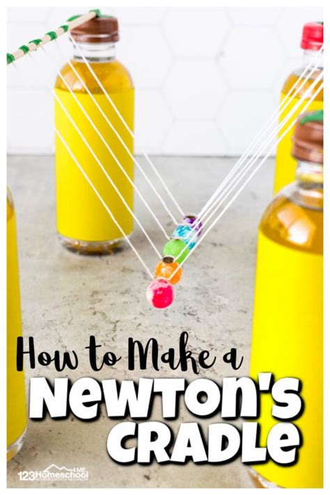 How To Make A Simple Newtons Cradle Science Experiment