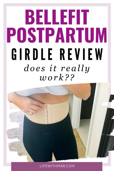 an honest bellefit postpartum girdle review with before and afters in 2020 bellefit