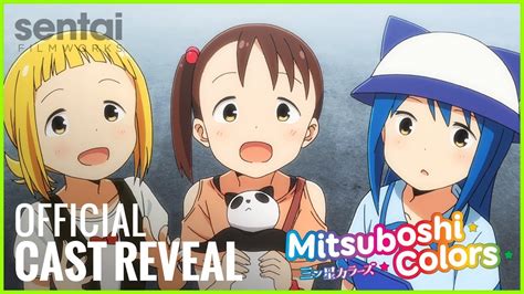 Mitsuboshi Colors Official English Cast Reveal Youtube
