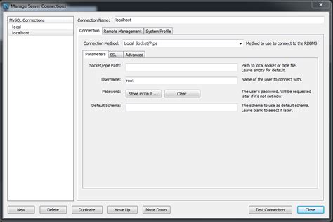 Solved MySQL Workbench Connect To A Localhost To Answer