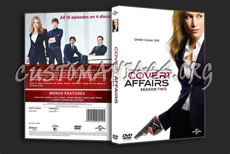 Covert Affairs Season 2 Dvd Cover Dvd Covers And Labels By Customaniacs