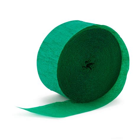 Holiday Green Green Crepe Paper