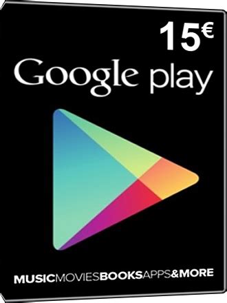 Google play gift cards can be used while making a purchase or added to a google play account credit balance. Buy Google Play Card 15 Euro, 15¤ Giftcard - MMOGA