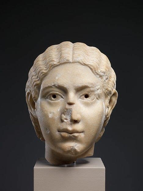 Marble Portrait Head Of A Woman Stone Sculpture Sculpture Art
