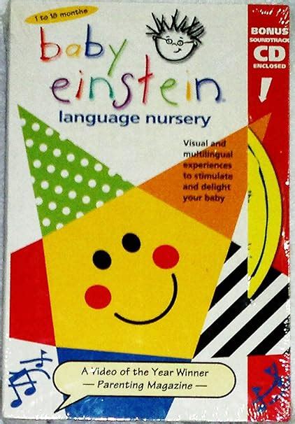 Baby Einstein Language Nursery Wcd Vhs Import Amazonca Dvd