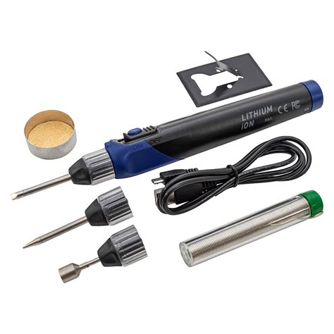 Da7485 Cordless Soldering Iron Kit 30w Rechargeable