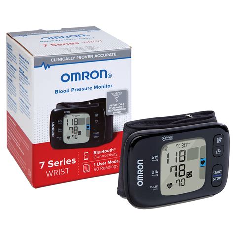 Omron 7 Series Wireless Wrist Blood Pressure Monitor Bp6350