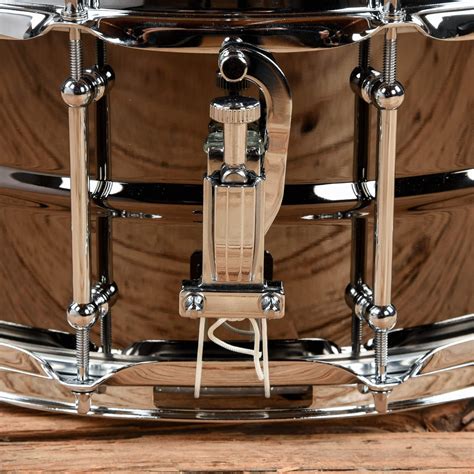 Ludwig 65x14 Black Magic Snare Drum Wtube Lugs Chicago Music Exchange