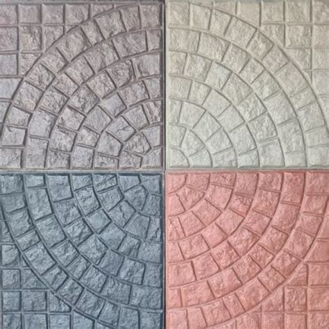 Baldosas Mosaicos Rusticas Exterior Para Vereda 40 X 40 Cm