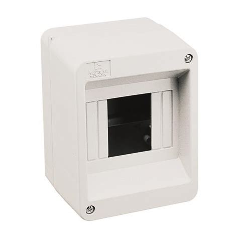 Pull it out and inspect it for signs of failure. FUSE BOX EXTERNAL 4M IP40 (90.04) GREY | EUROLAMP S.A.