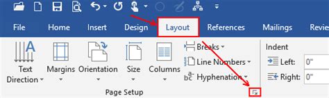 How To Change The Page Setup Of A Document In Word 2019 My Microsoft