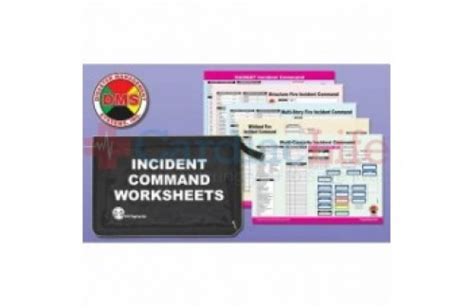 Multi Hazard Incident Command Worksheet Kit Dms 05736