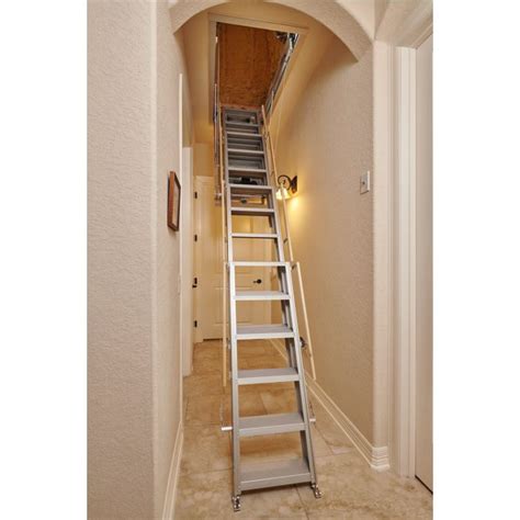 One Touch Electric Attic Stairs 500 Lb Capacity Ladder