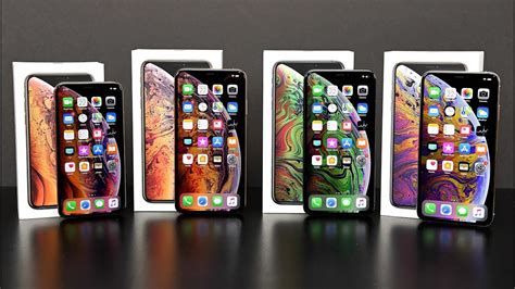 Apple Iphone Xs Vs Xs Max Unboxing And Review All Colors Youtube